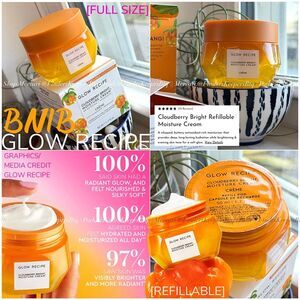 GLOW RECIPE Cloudberry Bright Refillable Moisture Cream Brighten Deep Hydration